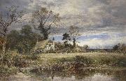 Benjamin Williams Leader A gleam before the storm Germany oil painting artist